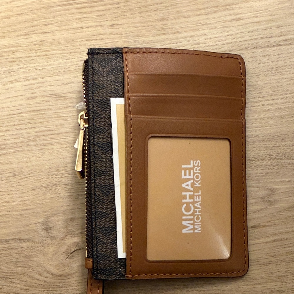 Michael Kors Dark Brown Wristlet - Picture 3 of 3